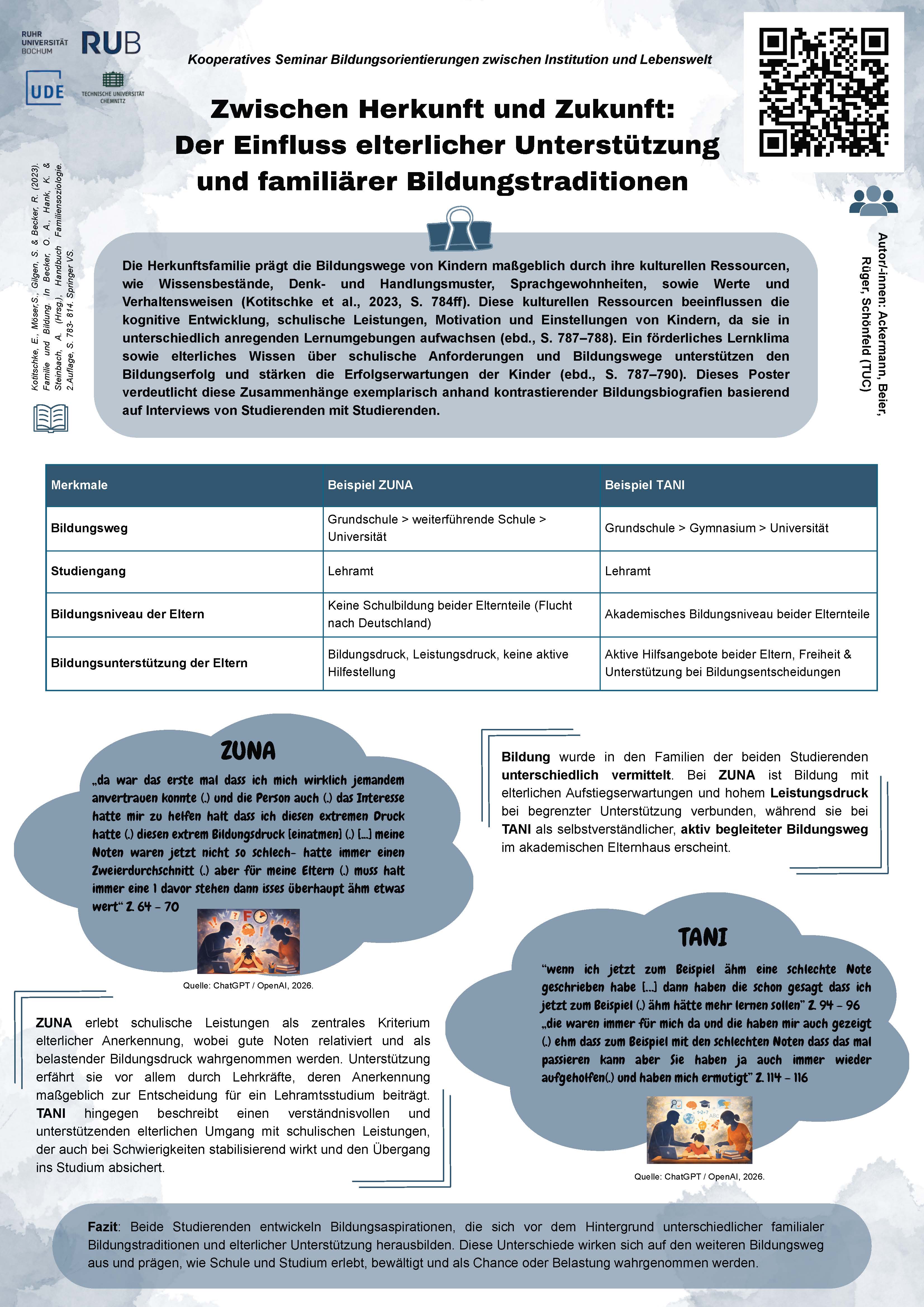 Poster Ackermann , Beier, Rüger, Schönfeld